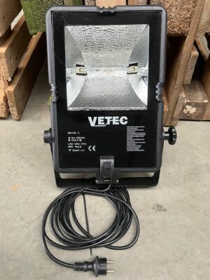 Bouwlamp / gaslamp / gasontladingslamp / verstraler 150 Watt